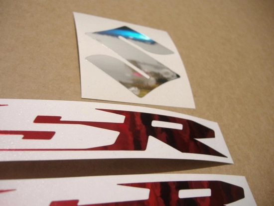 Suzuki GSR 600 2010 - Matte black - Sticker-Decals