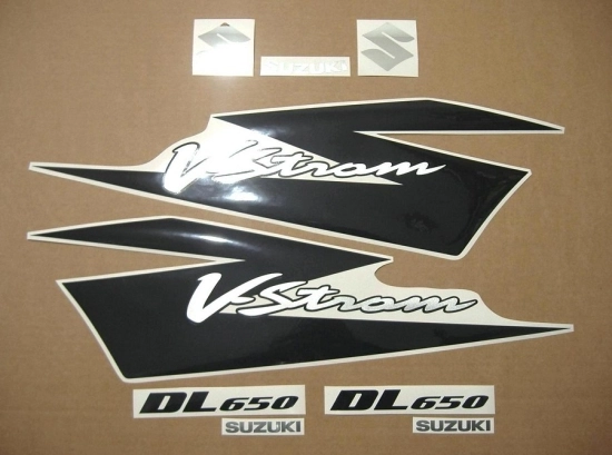 Restoration Sticker for Suzuki DL650 V-STROM 2005 in Silver