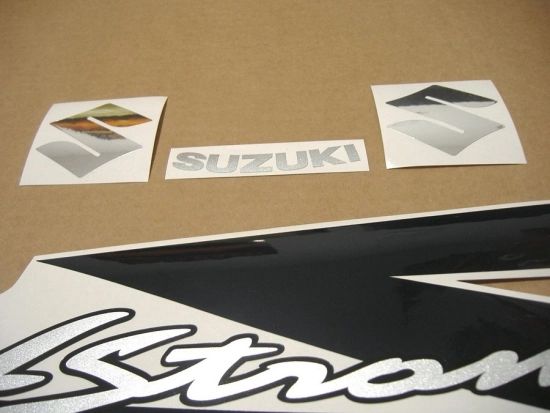 Suzuki DL650 V-STROM 2005 with Silver Vinyl-Sticker