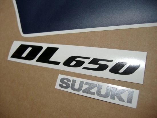 Suzuki DL650 V-STROM 2006 with Blue Replica Decal