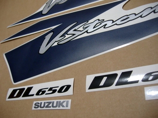 Suzuki DL650 V-STROM 2006 - Blue - Sticker-Decals