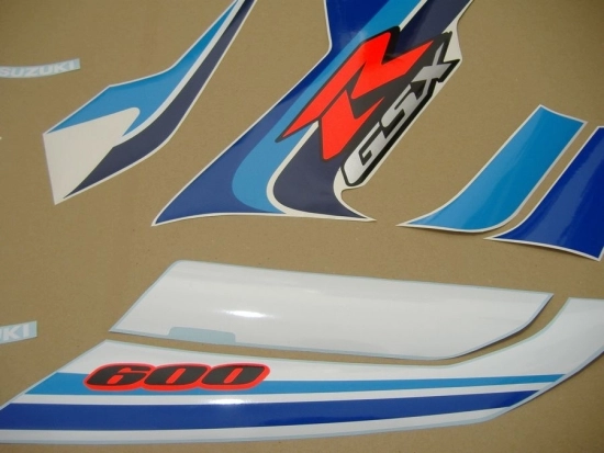Suzuki GSX-R 600 2005 - 20th Anniversary - Aufkleber-Dekor