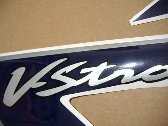 Suzuki DL650 V-STROM 2007 - Blue - Sticker-Decals