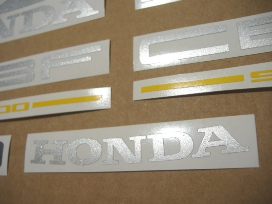 Honda CBF 500 2004 - Blue - Sticker-Decals