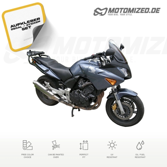 Honda CBF 600S 2005 with Graphitgrey Motorcycle Decals