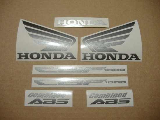 Restoration Sticker for Honda CBF 1000 2012 in Burgundy