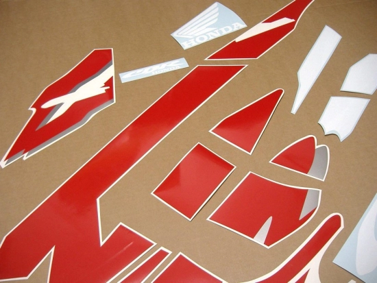 Honda CBR 600 F3 1997 - Black/White/Red - Sticker-Decals