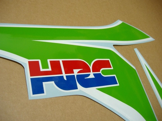 Honda CBR 1000RR 2008-2011 - Lime-Grün/Weiß - Custom-Aufkleber-Dekor