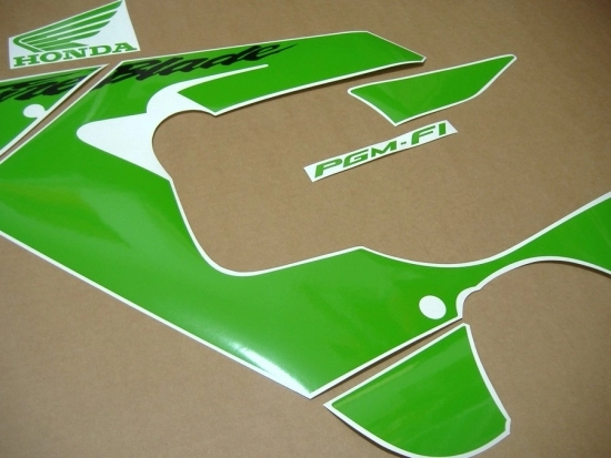 Replica Dekor für Honda CBR 929RR in Lime-Grün