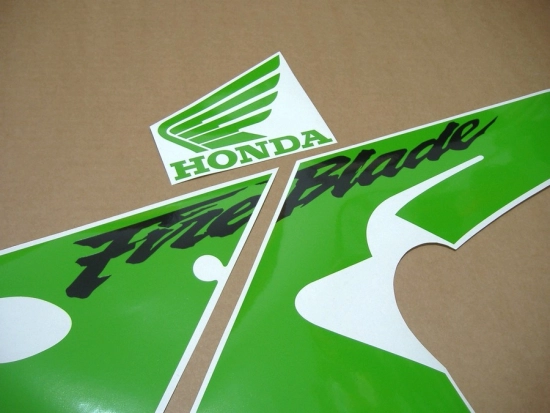 Honda CBR 929RR - Lime-Grün - Custom-Aufkleber-Dekor