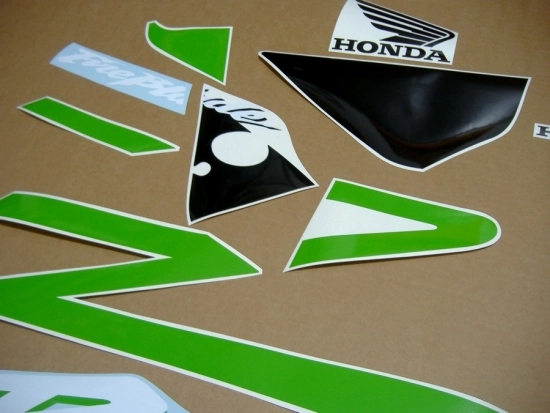Honda CBR 954RR mit Lime-Grün Motorrad Dekor