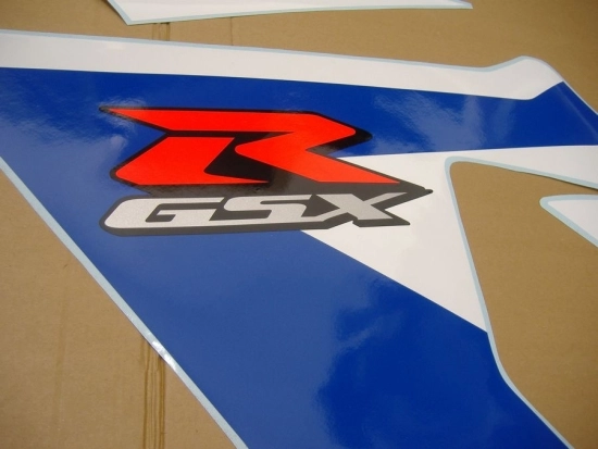 Suzuki GSX-R 600 2005 - Gelb/Blau - Aufkleber-Dekor