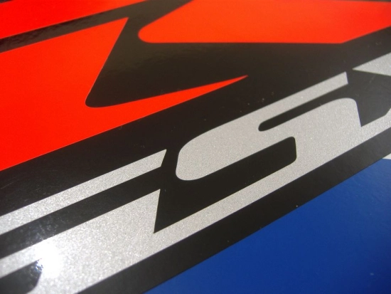 Suzuki GSX-R 600 2005 - Gelb/Blau - Aufkleber-Dekor