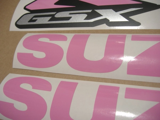 Suzuki GSX-R 750 Universal - Barbie Pink - Custom-Aufkleber-Dekor
