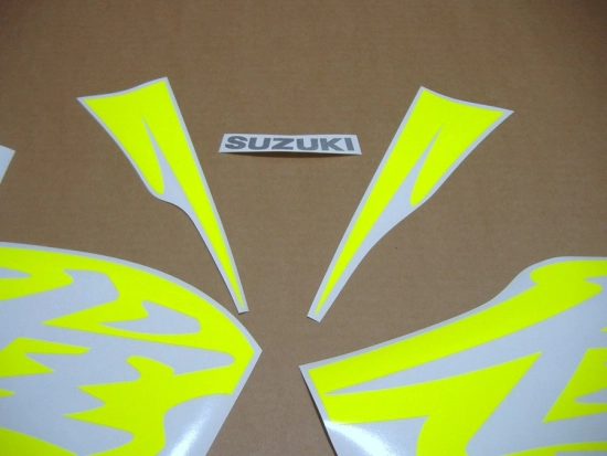 Suzuki Hayabusa GSX-1300R 2010-2011 - Neon-Gelb - Custom-Aufkleber-Dekor