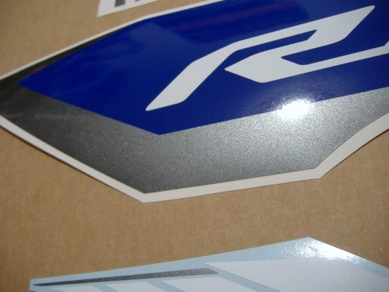 Yamaha YZF-R1 2015 - Blue/Silver - Sticker-Decals