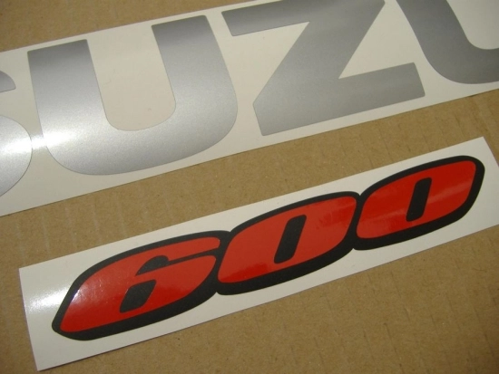 Suzuki GSX-R 600 2007 - Blue/Black - Sticker-Decals