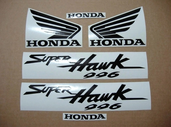 Restoration Sticker for Honda VTR 1000F Superhawk 2000 in Yellow