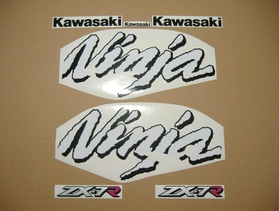 Kawasaki ZX-7R 2000 - Green - Sticker-Decals
