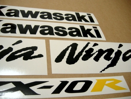 Kawasaki ZX-10R 2004 - Green - Sticker-Decals