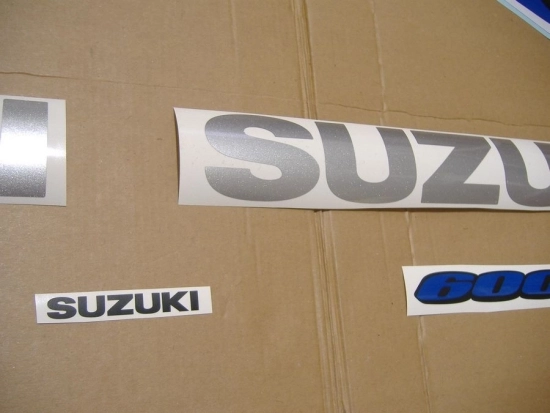 Suzuki GSX-R 600 2008 - White - Sticker-Decals