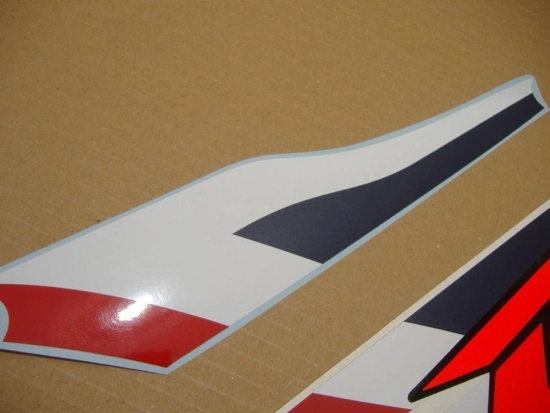 Suzuki GSX-R 600 2013 - Weiß/Blau - Aufkleber-Dekor