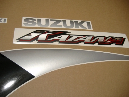 Suzuki GSX-F 600 Katana 2000 - Blue US - Sticker-Decals