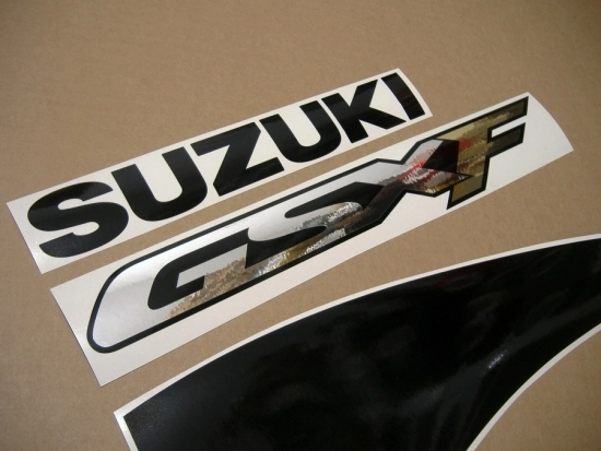 Suzuki GSX-F 600 Katana 2000 with Yellow EU Replica Decal