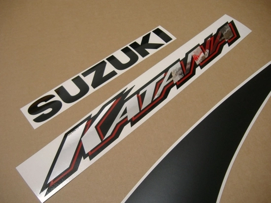Suzuki GSX-F 600 Katana 2001 - Yellow US - Sticker-Decals