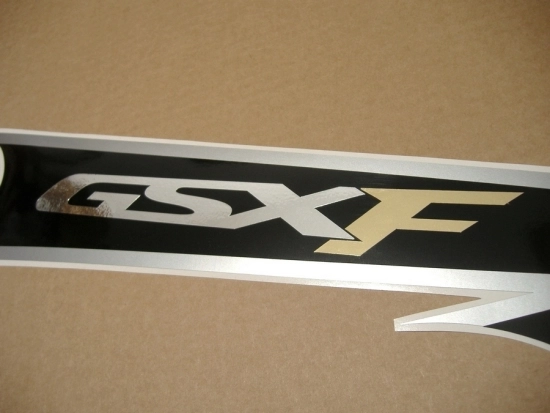 Suzuki GSX-F 600 Katana 2002 with Blue/Black EU Vinyl-Sticker