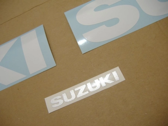 Suzuki GSX-R 600 2009 - White/Blue - Sticker-Decals