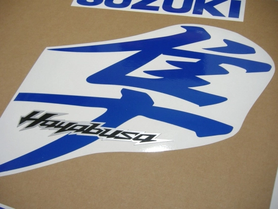 Replica Dekor für Suzuki Hayabusa 2008-2015 in Reflektierend Blau