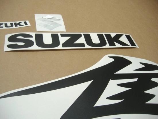 Suzuki Hayabusa 2008-2019 - Mattschwarz - Custom-Aufkleber-Dekor