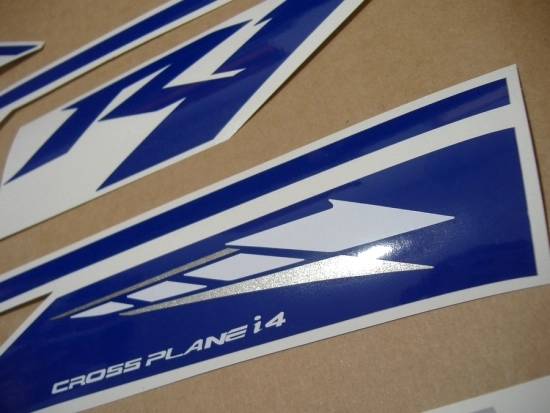 Yamaha YZF-R1 2014 - Black/Blue - Sticker-Decals