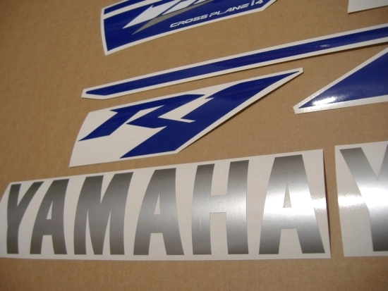 Yamaha YZF-R1 2014 - Black/Blue - Sticker-Decals