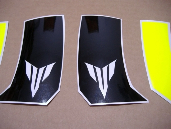 Yamaha MT-07 2017 - Grey/Neon Yellow - Sticker-Decals
