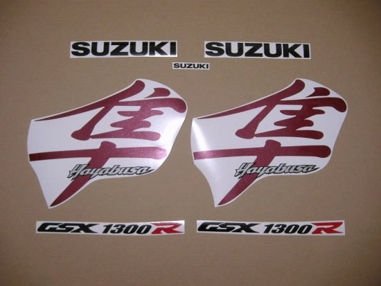 Restoration Sticker for Suzuki Hayabusa 1999 in Gold/Silver