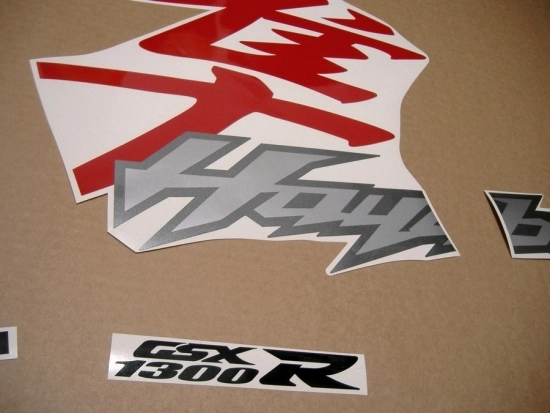 Suzuki Hayabusa 2019 - Grey - Sticker-Decals