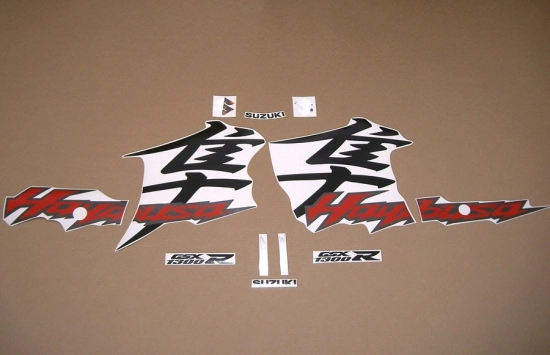Restoration Sticker for Suzuki Hayabusa 2020 in Red