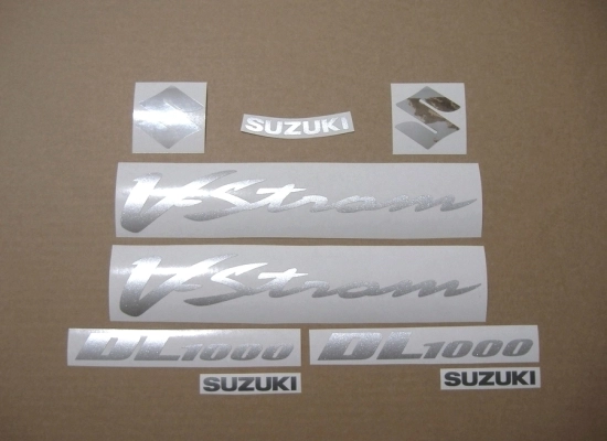Restoration Sticker for Suzuki DL1000 V-STROM 2004 in Black