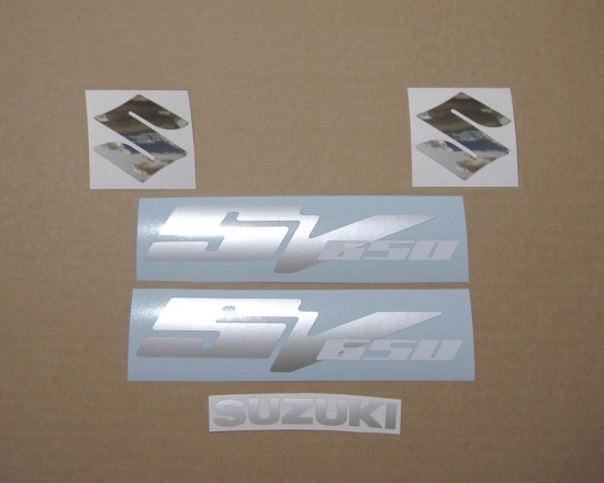 Restoration Sticker for Suzuki SV 650 2005 in Black