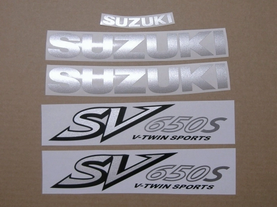 Restoration Sticker for Suzuki SV 650S 2002 in Blue