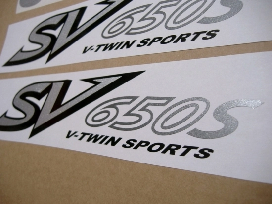 Suzuki SV 650S 2002 - Blue - Sticker-Decals