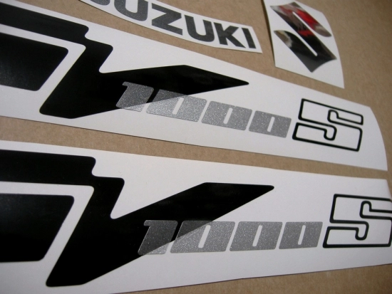 Suzuki SV 1000S 2006 - Grey - Sticker-Decals