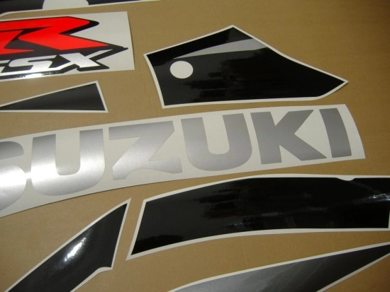 Suzuki GSX-R 750 2003 - Grau/Silber - Aufkleber-Dekor