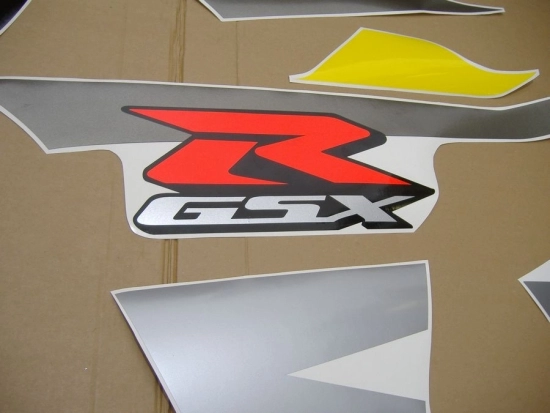 Suzuki GSX-R 750 2004 - Yellow/Black - Sticker-Decals