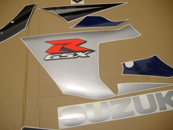 Suzuki GSX-R 750 2005 - Darkblue/Black - Sticker-Decals