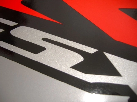 Suzuki GSX-R 750 2005 - Gelb/Schwarz - Aufkleber-Dekor