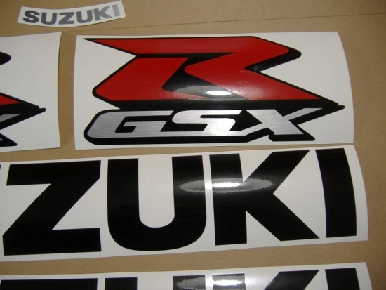 Suzuki GSX-R 750 2007 - Schwarz - Aufkleber-Dekor