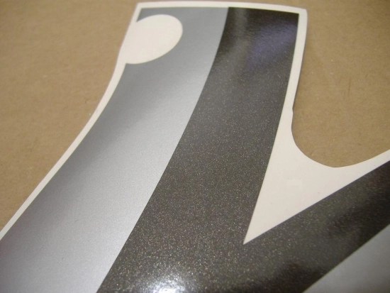 Suzuki GSX-R 750 2007 - Schwarz/Silber - Aufkleber-Dekor